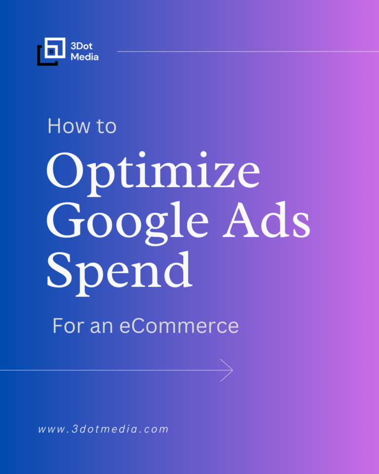 How to Optimize Google Ads Spend for eCommerce - Image